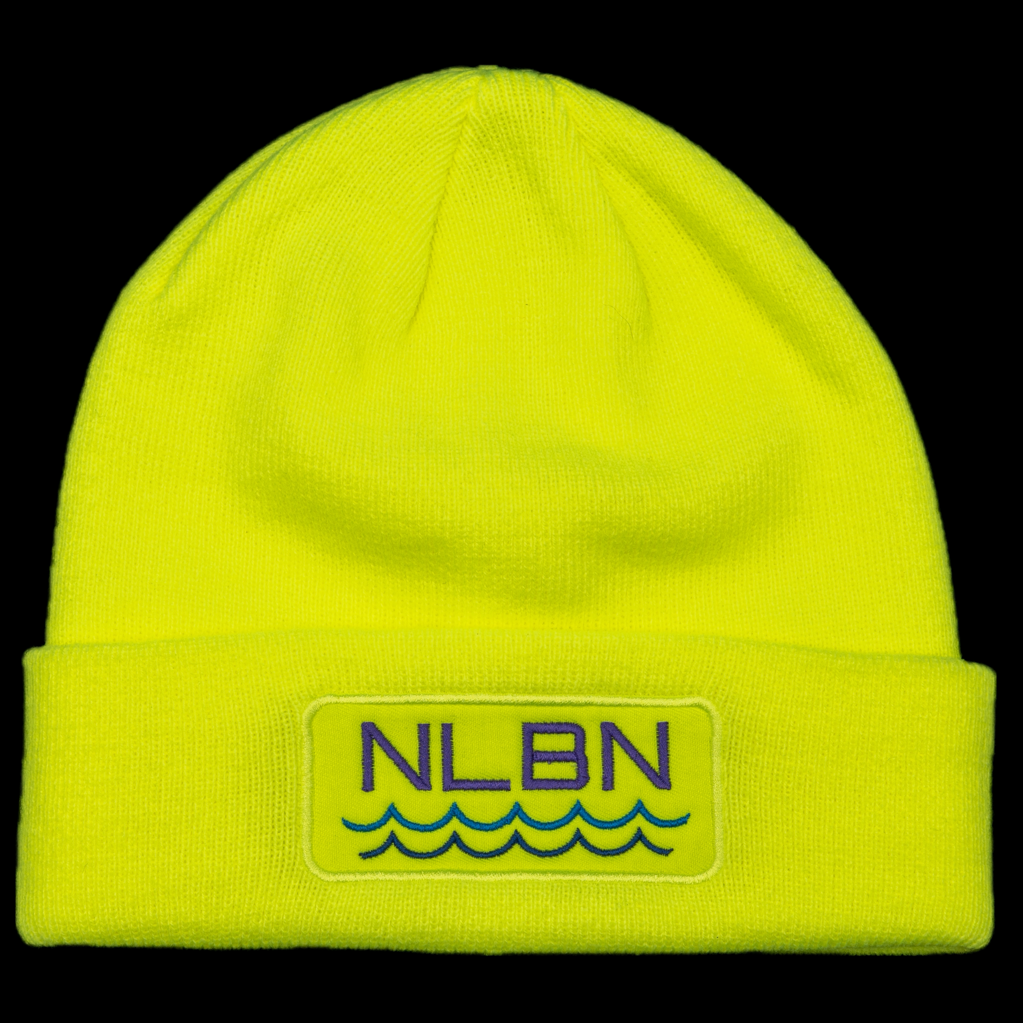 Premium Fishing NLBN Patch Beanies - No Live Bait Needed