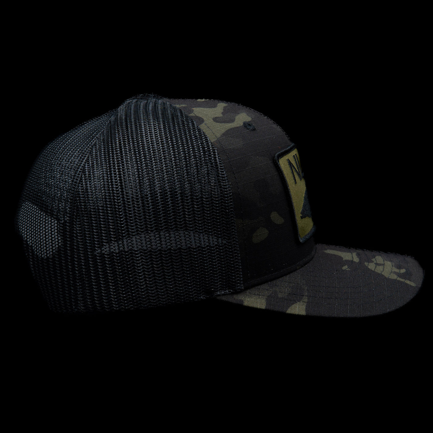 6 Panel - Multicamo - Olive/Black