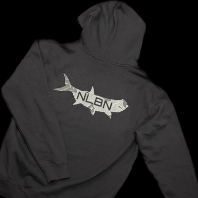 Hoodies - Asphalt - Camo Grey Tarpon