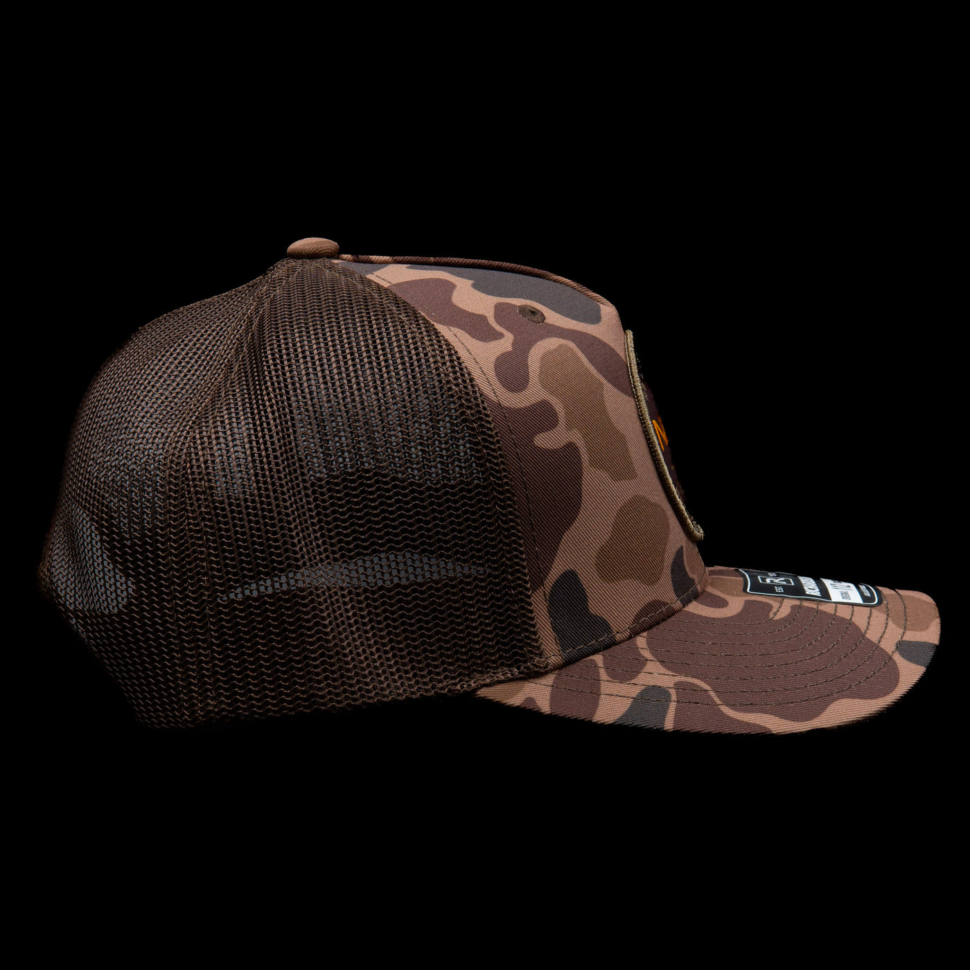 5 Panel - Bark/Brown - Orange/Brown Waves