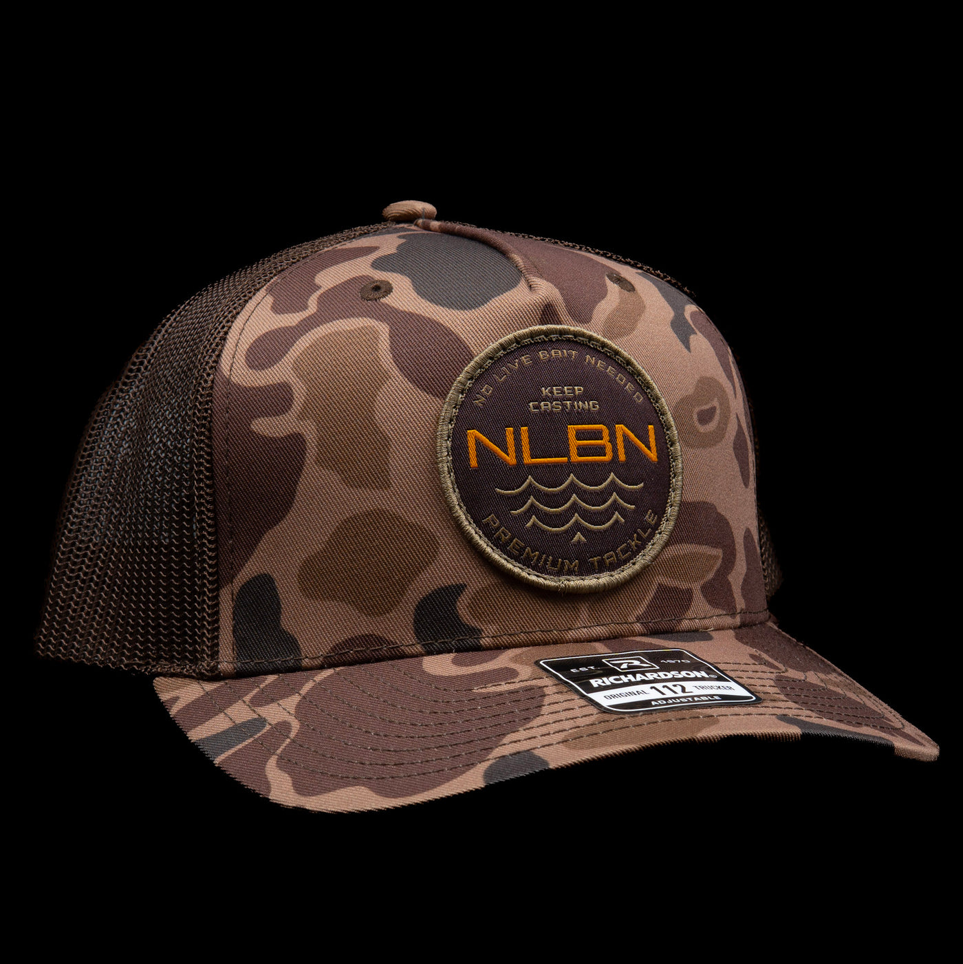 5 Panel - Bark/Brown - Orange/Brown Waves