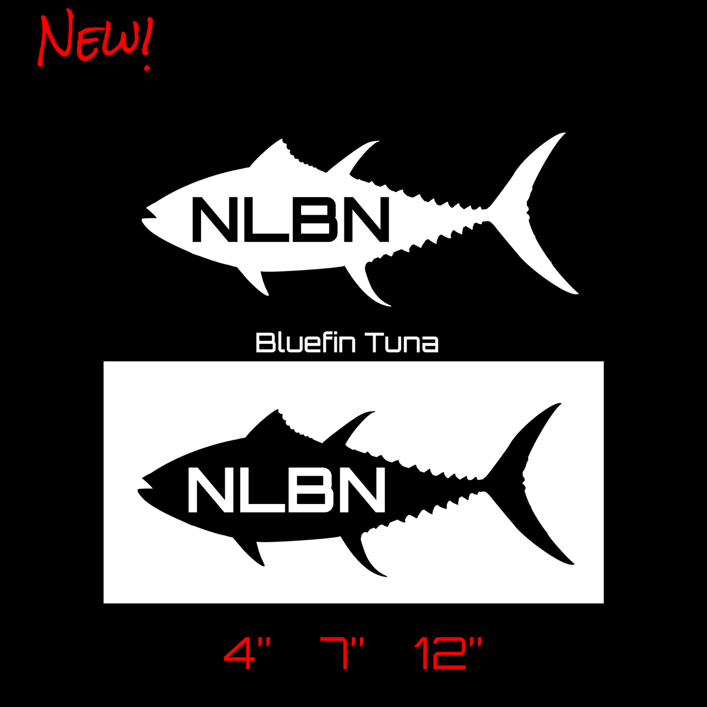 NLBN Bluefin Tuna Decals