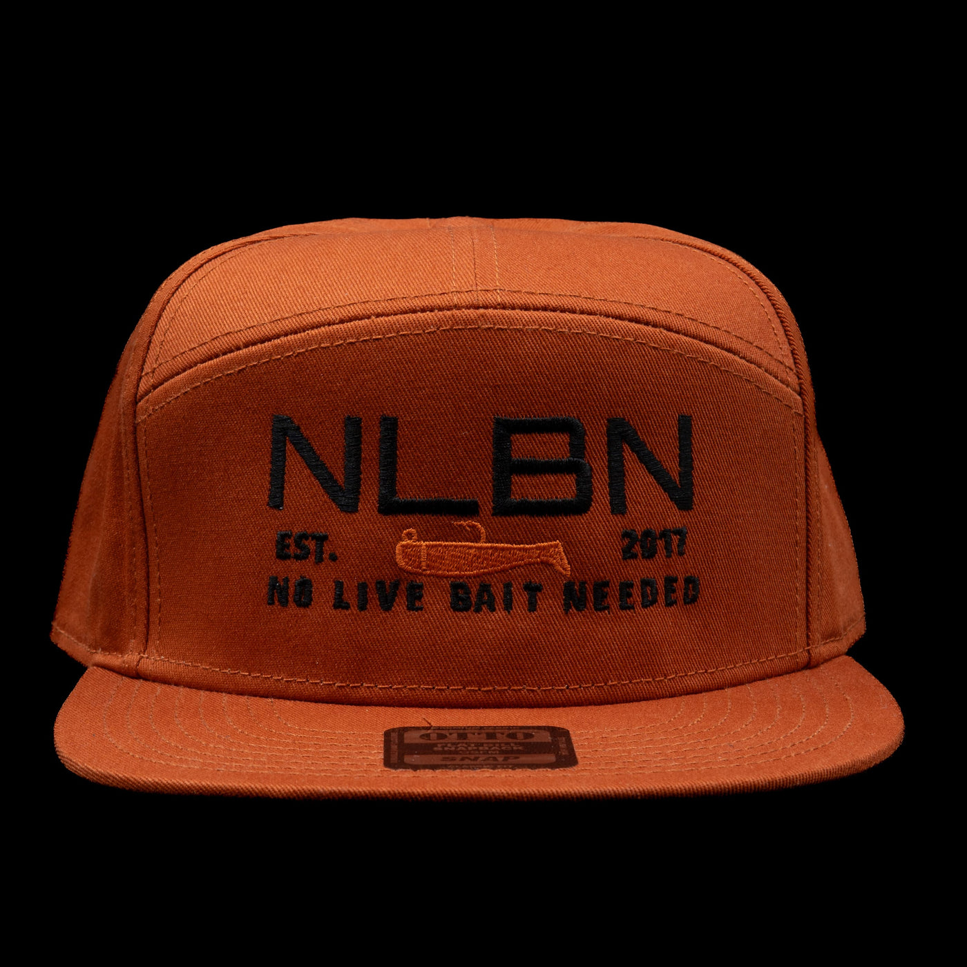 7 Panel - Orange - Orange NLBN Paddle Tail