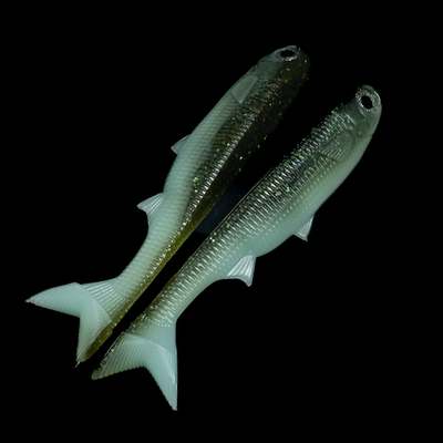 Glow Shad - 7" K-Tail