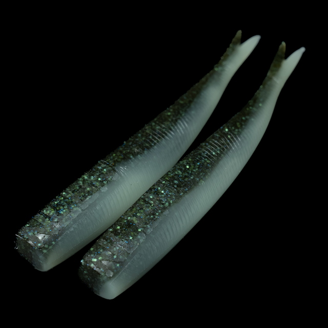 Glow Shad - 8” Straight Tails