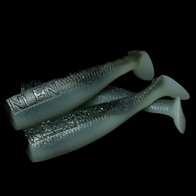 Glow Shad - 5" Paddle Tails