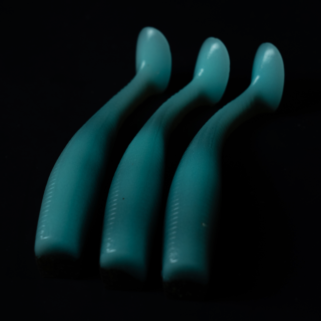 Glow Shad - 5" Paddle Tails