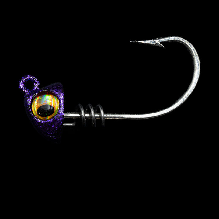 am fishing lures purple haze NLBN 5" Jig Heads Hell Yeah Butter / 1.5oz