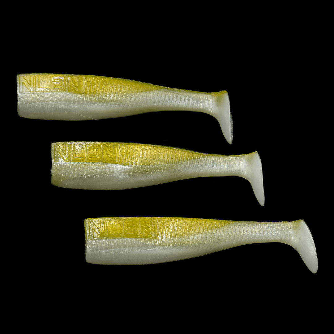 【新品】Paddle Bait 190 NLBN_5_Inch_Paddle_Tails_Krome