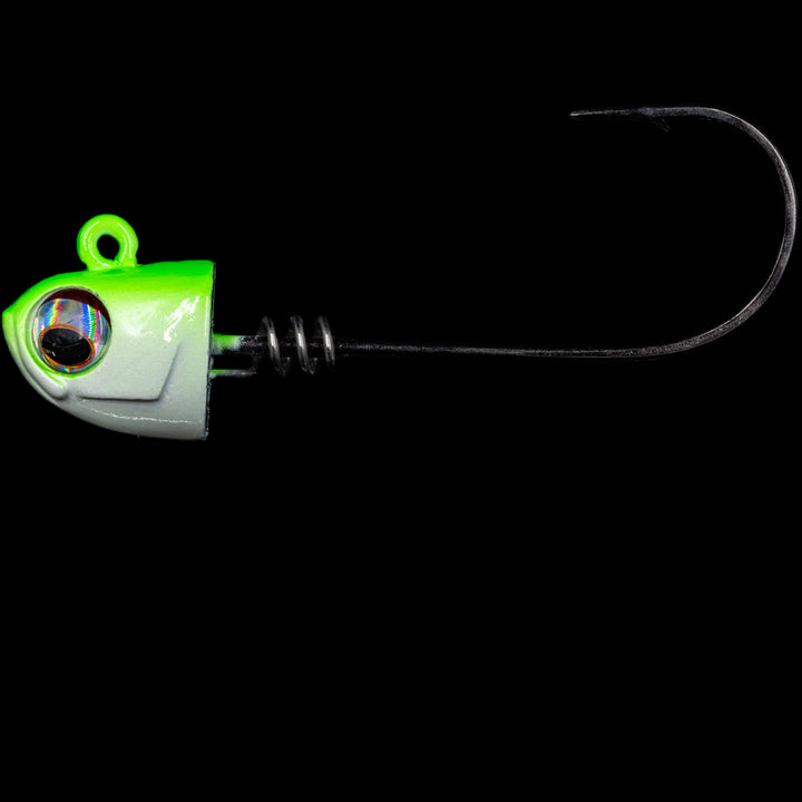 J−HEAD N.L.B.M SIZE L/XL CWSDXM Fishing Jig Heads Assorted Size Round Painted Ball