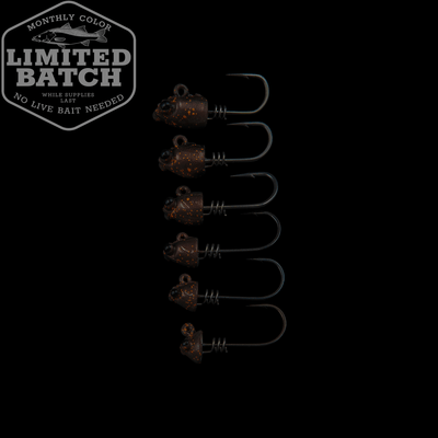 LTD - 3" Shrimp Jig Heads