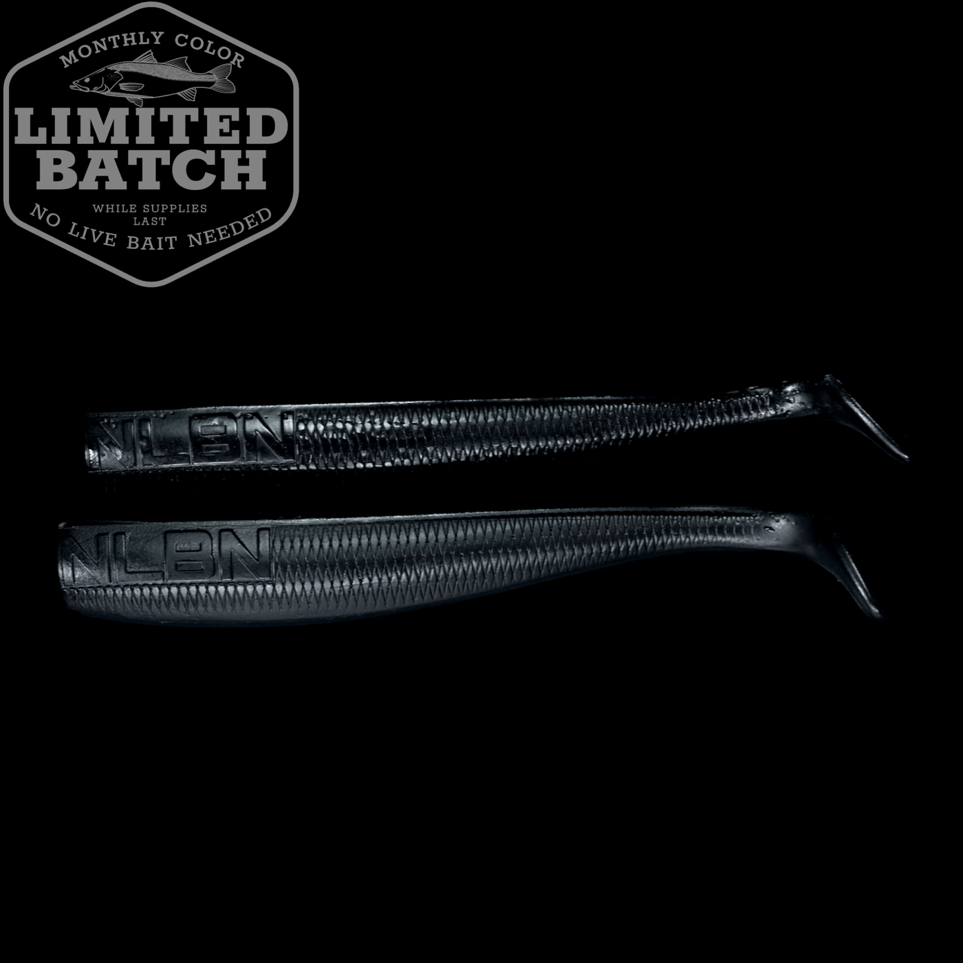 Black BF - 8" Paddle Tail