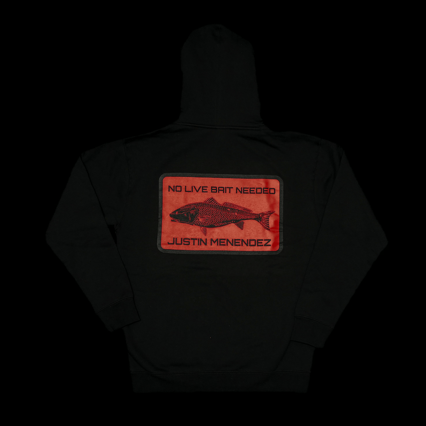 Hoodies - Black - JM Redfish