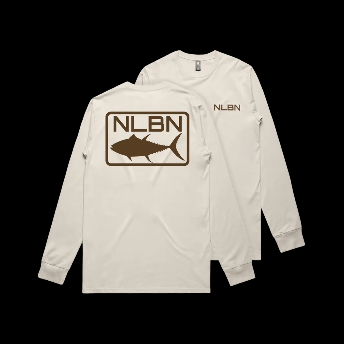 Bone-Brown Tuna Cotton Long Sleeve