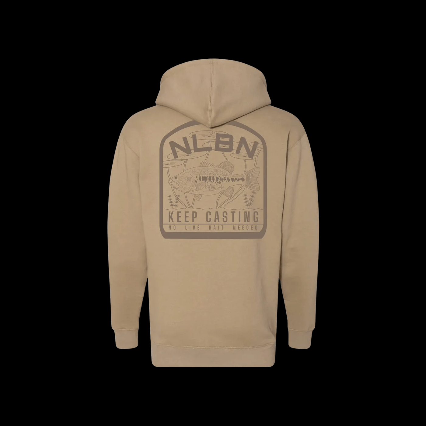 Hoodies - Sandstone - Lillypad Bass