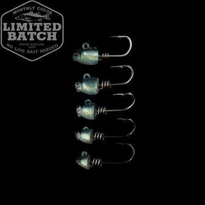 LTD - 3" Shrimp Jig Heads