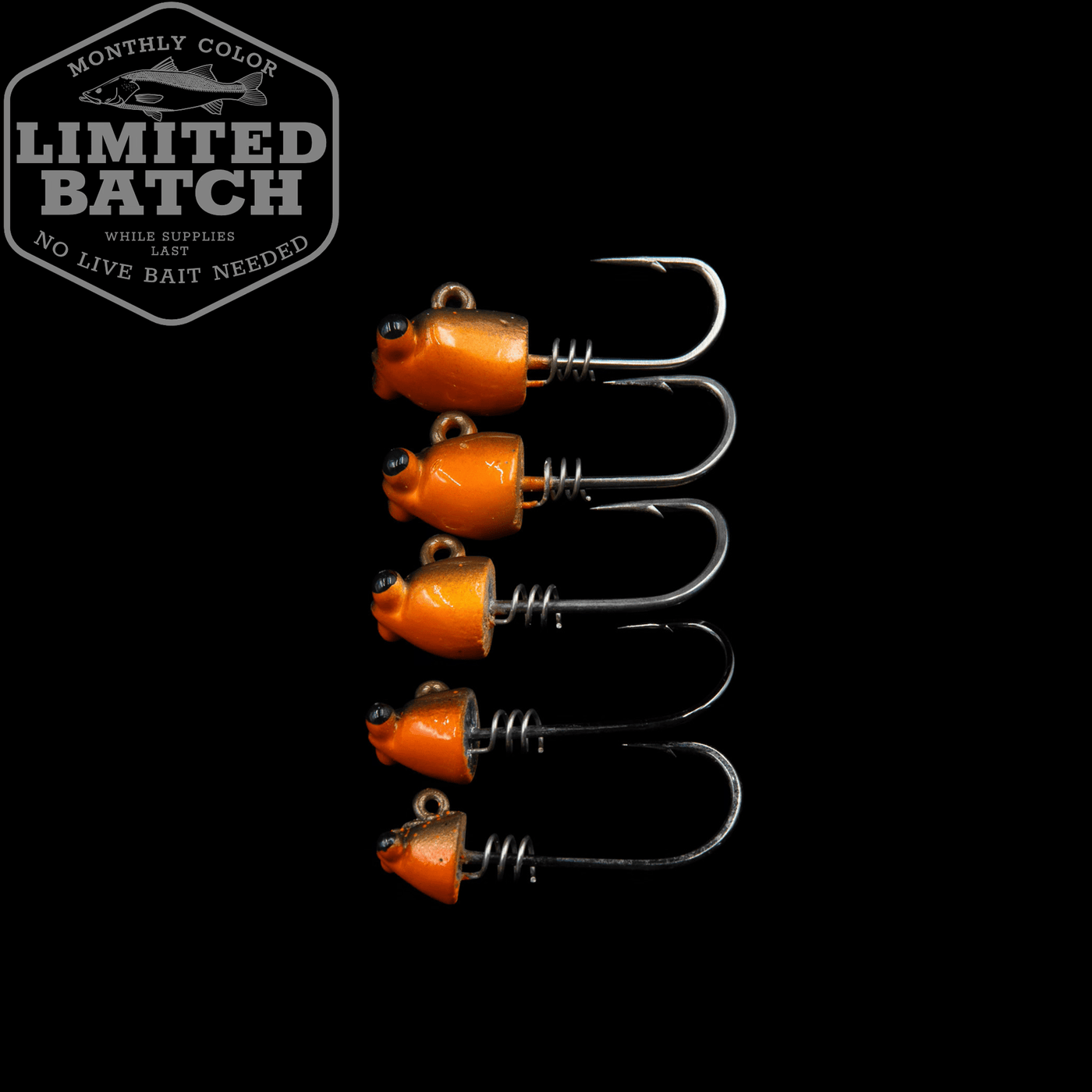 LTD - 3" Shrimp Jig Heads