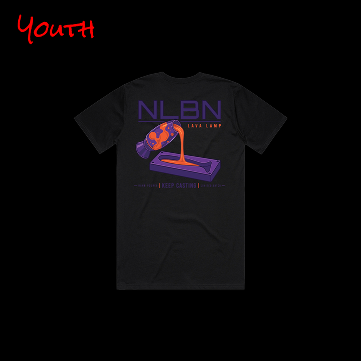 Youth Cotton Short Sleeve - Lava Lamp