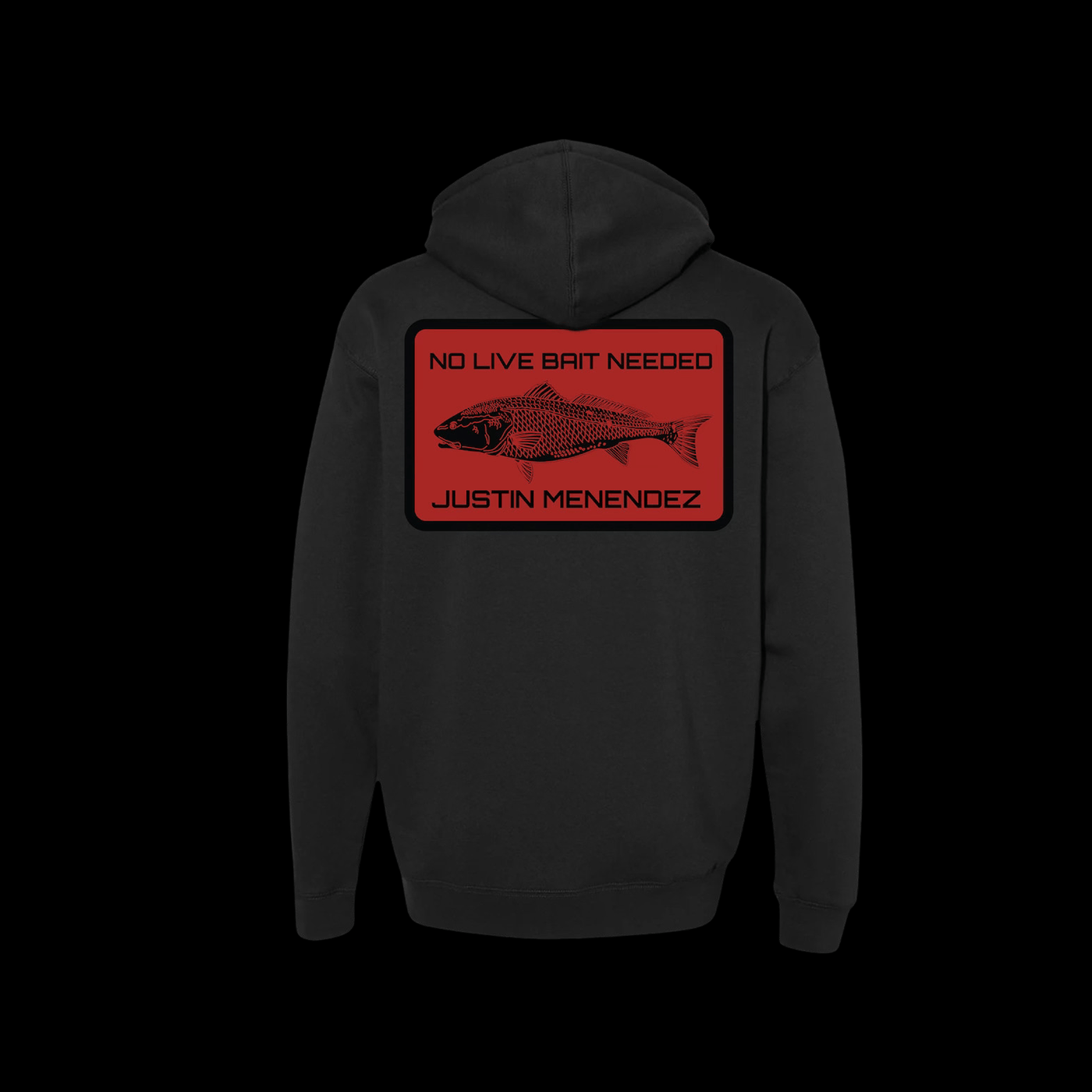 Hoodies - Black - JM Redfish