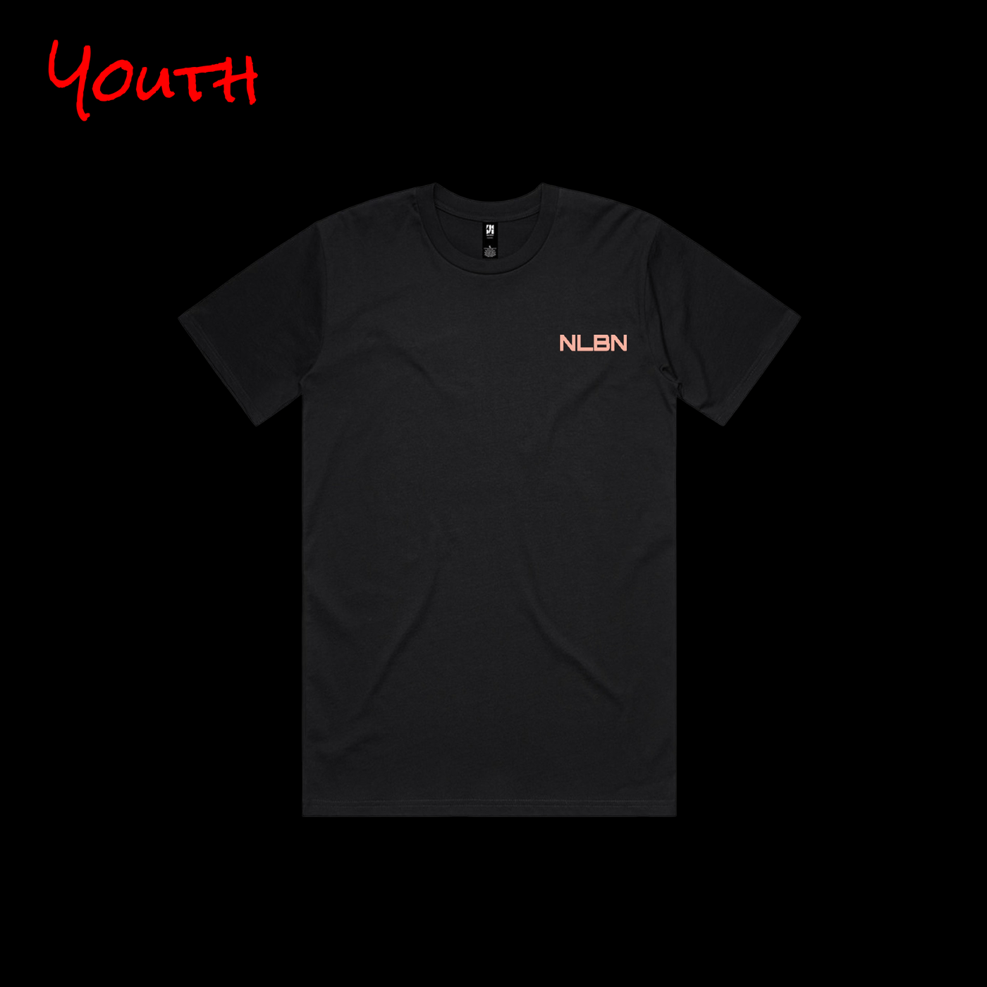 Youth Cotton Short Sleeve - Peach Tarpon
