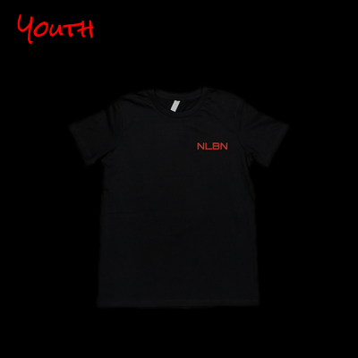 Youth Cotton Short Sleeve - Snook Wave Red