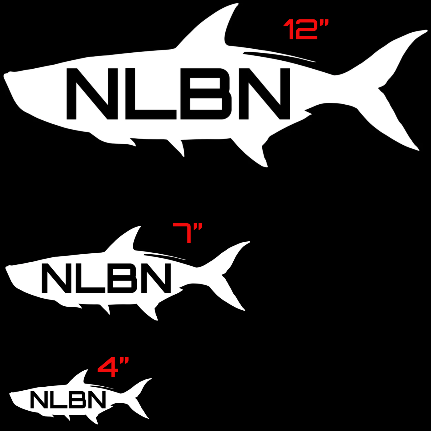 Premium fishing 30 lber NLBN Snook Decals - No Live Bait Needed $3.99
