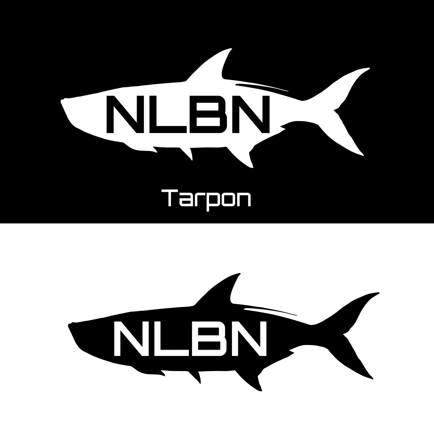 NLBN Fish Decals - No Live Bait Needed Sticker NLBN Fish Decals 4